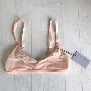 Sieve Non-wire bra - Peach